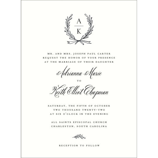 Tied Together Wedding Invitations